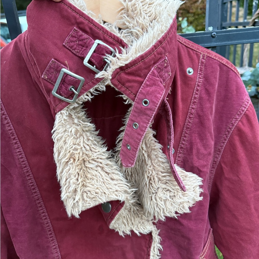 Free People Owen Sherpa Teddy Jacket - Picture 3 of 3